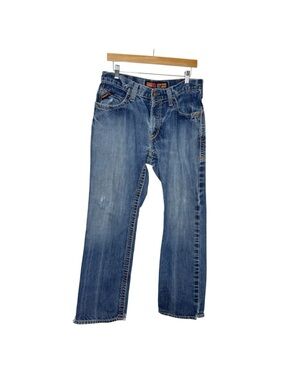 Ariat Work FR M4 Low Rise Boot Cut Jeans Men Size 32 Flame Resistant Work Denim